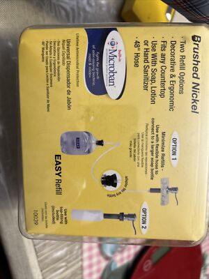Danco 10039 Soap Dispenser With Straight Nozzle Brushed