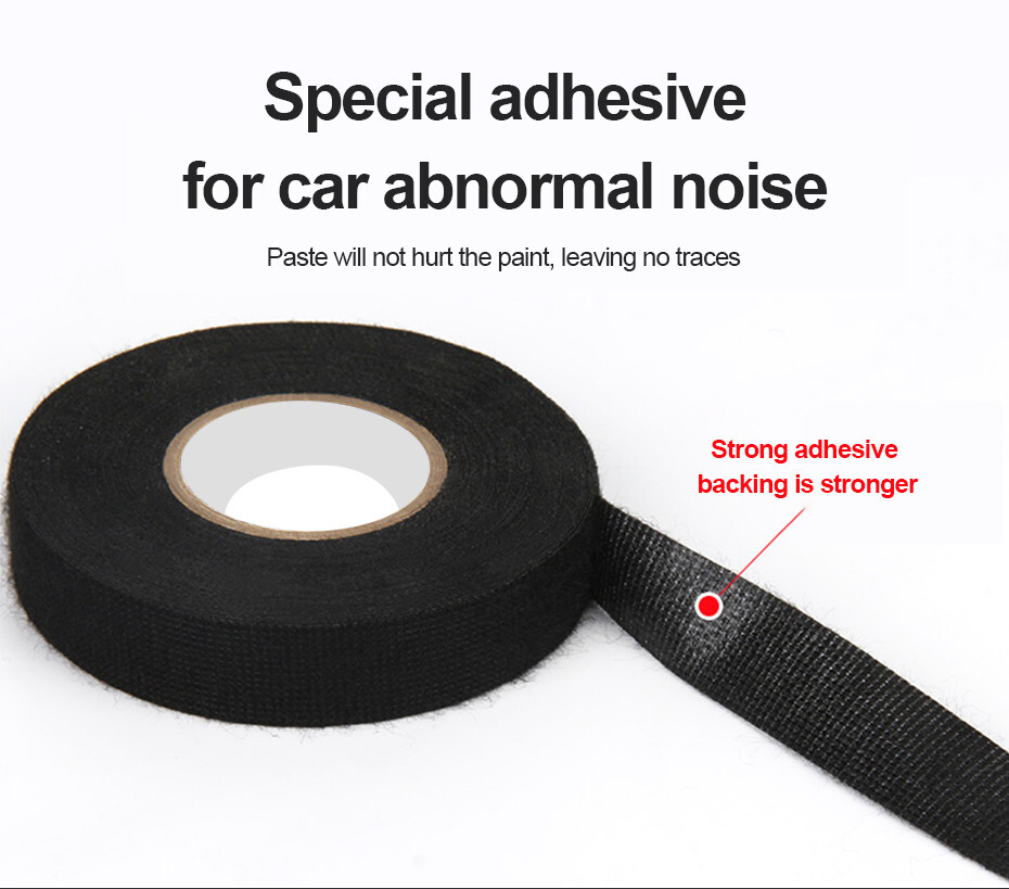 Cloth Tape Wire Heat Shield Cable Wiring Harness Tape For Car Bonnet Door  Trunk | eBay