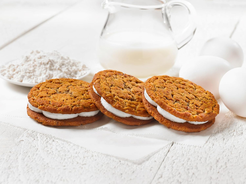 Oatmeal Crème Pies, 12 Individually Wrapped Sandwich Cookies, 16.2 OZ Box - Picture 2 of 12