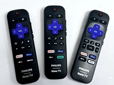 OEM Philips Roku TV Remote Control RC-ALIR 4K Smart TV w/Built In Shortcuts NEW!