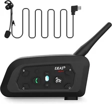 EJEAS V6C Referee Bluetooth Intercom Headset for Football and Handball Sports