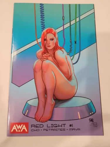 AWA RED LIGHT (2023) #1 FRANK CHO COVER B VARIANT NM We Combine S&H 