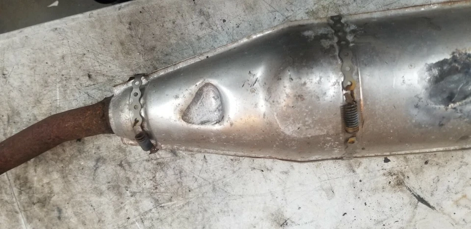 2003 ARCTIC CAT 570 EXHAUST MID PIPE 04 05 06 THUNDER CAT AT109 - Image 2 of 4