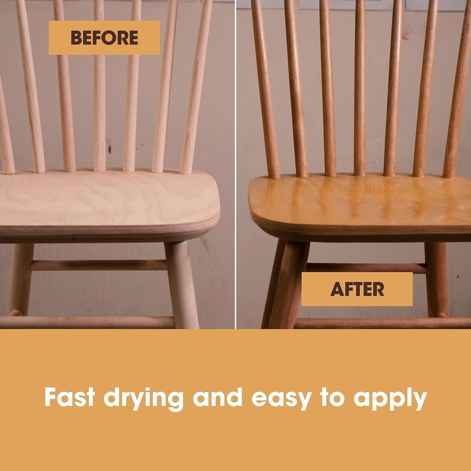 Furniture Clinic Wood Stain Multiple Finishes Fast Drying Indoor