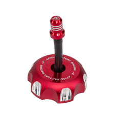 Apico Red Alloy Fuel Cap