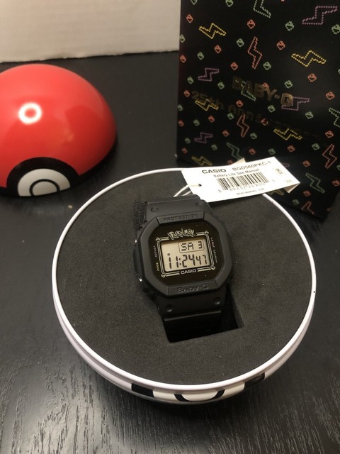 Casio Baby G Pikachu Pokemon 25th Anniversary Wrist Watch For Women Bgd560pkc1jr For Sale Online Ebay