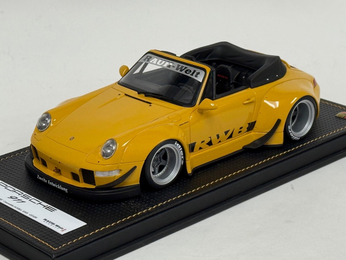 1/18 GT Spirit Porsche 911 ' 993 ' RWB Body Kit in Yellow. 2023
