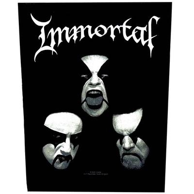 OFFICIAL LICENSED - IMMORTAL - BLASHYRKH SEW ON BACK PATCH BLACK METAL THRASH