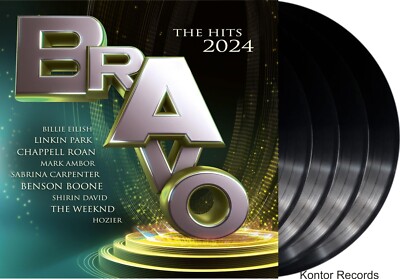 Various Artists ''BRAVO - The Hits 2024'' limitierte Vinyl 4LP NEU Album 2024