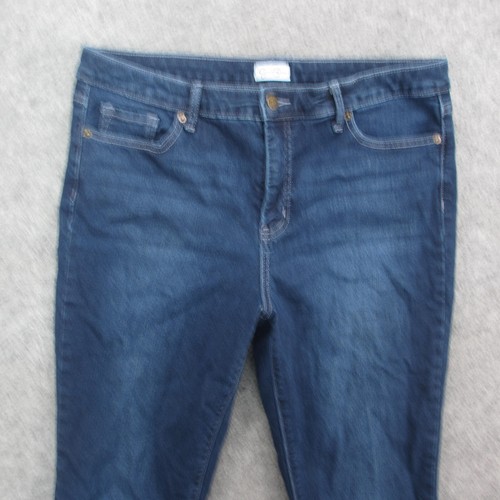 Jessica Simpson Jeans Women's 14 Blue Dark Wash High Rise Jegging Jeans - Picture 2 of 11