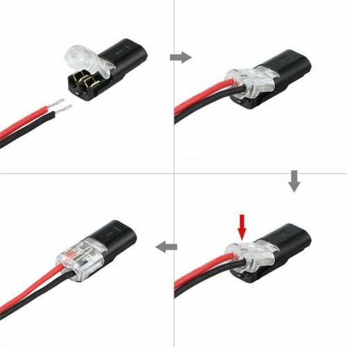 50Set 12V 2Pin Cable Wire Connector Plug Waterproof Sealed_For Electrical Car_UK - Picture 11 of 24