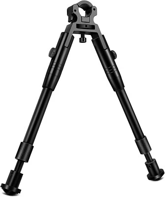 MARKENLOS Jagd Outdoor Bipod Unterstützung Runde Fixing Clip Clamp-on-Zweibein für Gewehre