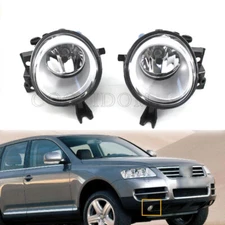 1 Pair Front Fog light Daytime running light For Volkswagen VW Touareg 2003-10