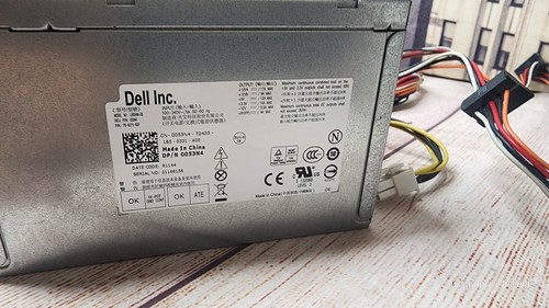 Dell Power Supply Unit CN-0053N4-72435 L265AM-00 ATX PSU 24 Pin 265W - Afbeelding 2 van 4