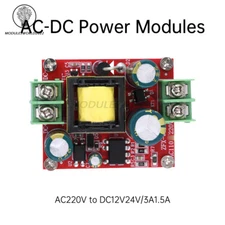 AC-DC Power Module AC220V to DC12V 24V 3A 1.5A 36W Buck Voltage Regulator Module