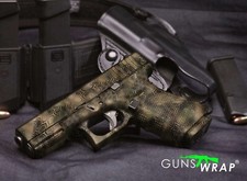 Camo Guns Wrap Skins Premium Vinyl Sticker Matte Pistol Sota-19 Camo Guns Wrap Skins Premium Vinyl Sticker Matte Pistol Sota-19
