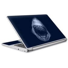 Skins for Acer Chromebook R-13 Decals wrap Shark attack