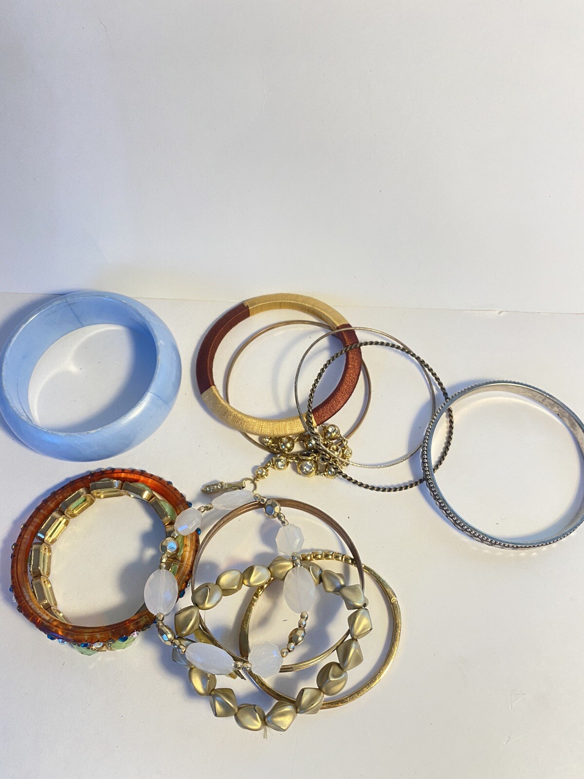 stackable Bangles alternative jewelry large LOT V… - image 1