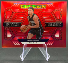 2021-22 Jalen Suggs RC #23 Obsidian T-mall Electric Etch Red Pitch Black Rookie