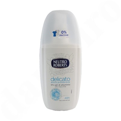 Neutro Roberts deo no gas delicato 75 ml ohne aluminiumsalze