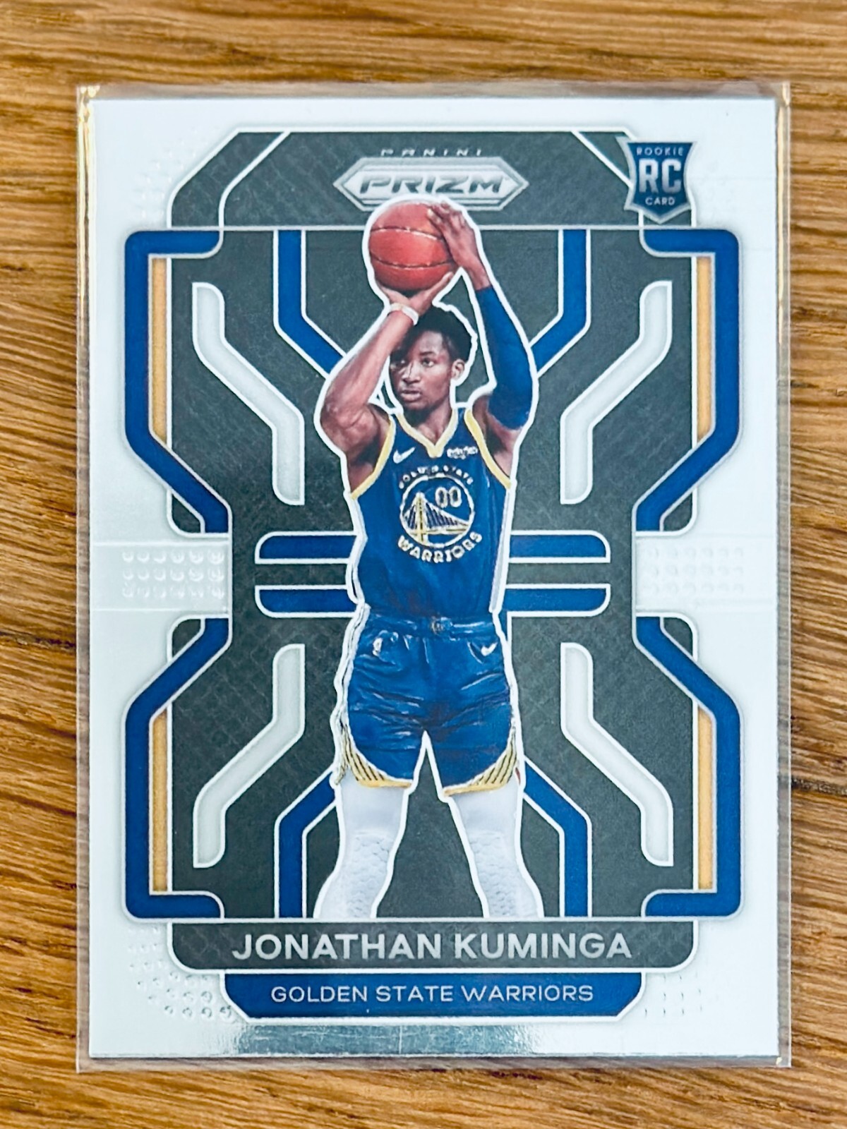 Jonathan Kuminga RC 2021-22 Panini Prizm Rookie #307 💎 Warriors