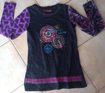 Tunique Ou Haut Multicolore Desigual - Taille XL / 42 - Occasion En Très Bon état