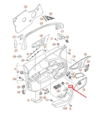NEW AUDI A6 C7 FRONT LEFT UPPER DOOR HANDLE TRAY LHD 4G1867171A6HP GENUINE
