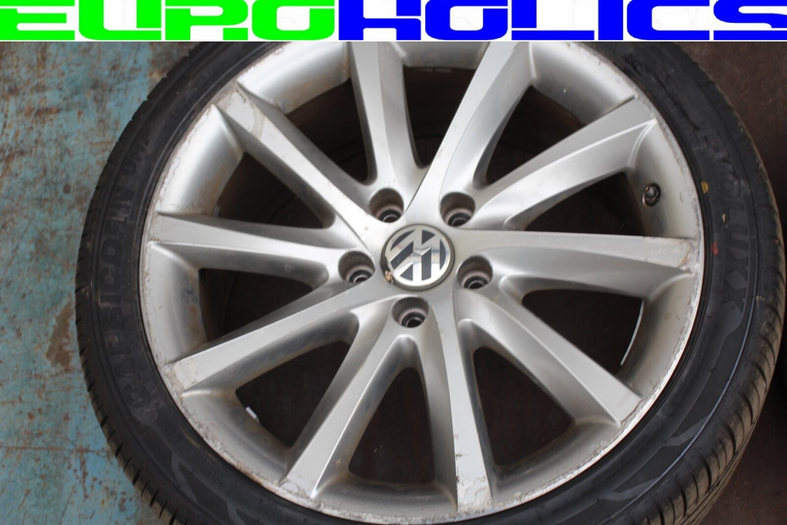 Set 4 OEM Volkswagen VW Eos Passat 0715 18 x 8 Wheel Tire Rim 10 Spoke