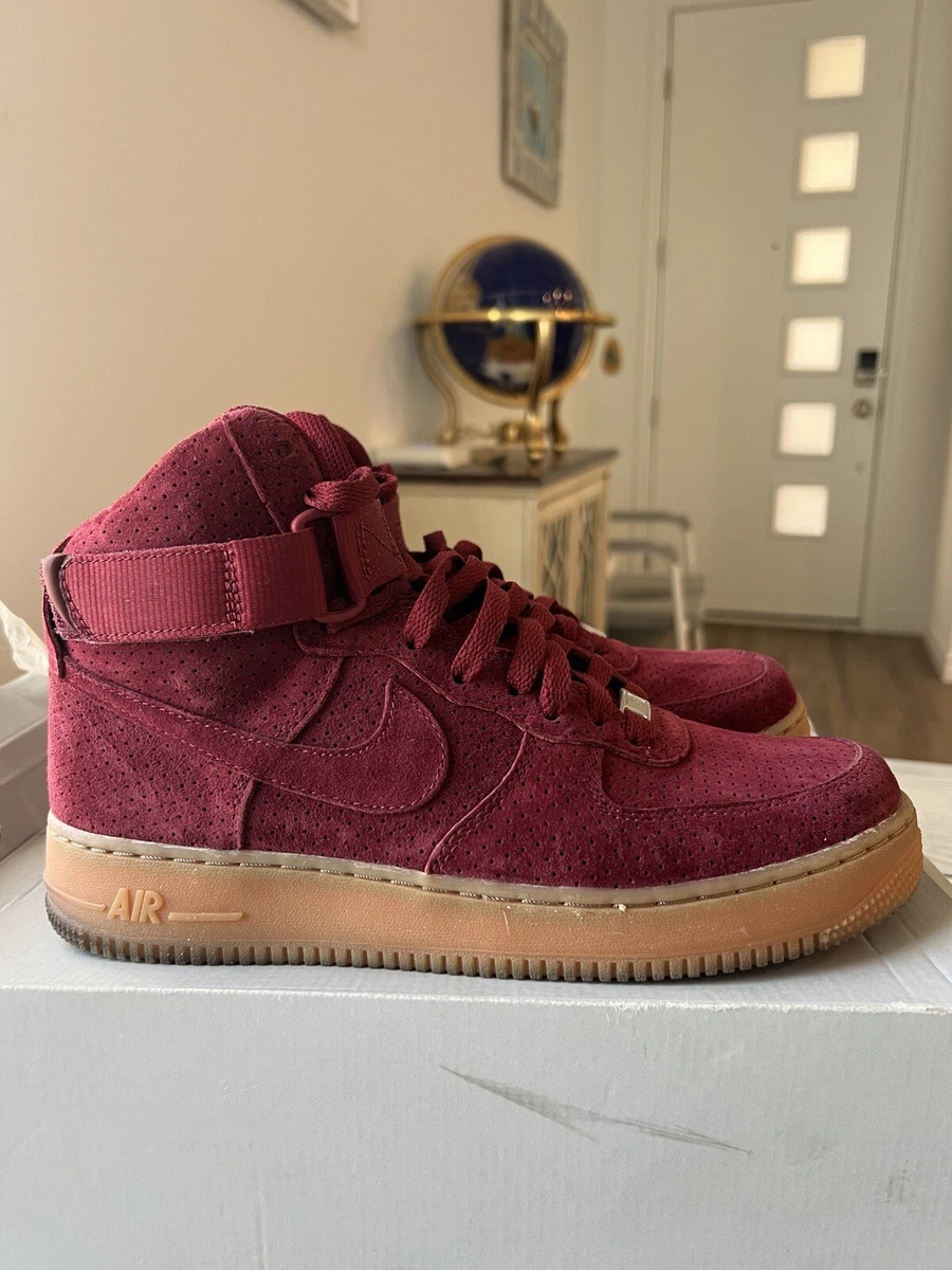 Nike Air Force 1 High Team Red W for sale | eBay