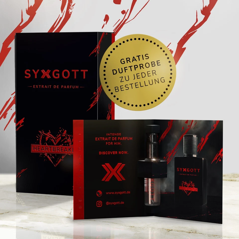 SYXGOTT HEARTBREAKER Männerparfum mit Pheromon Öl Extrait de Parfum für Herren - Bild 4 von 4