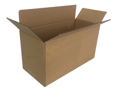 100 x Kartons 295 x 120 x 220 mm Schachtel Verpackung Paket Versand Box DPD DHL