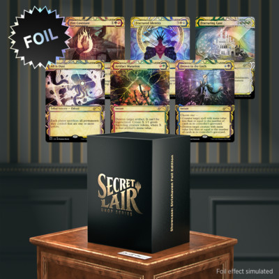 SECRET LAIR OPENED BOX Showcase: Strixhaven FOIL Edition Magic MTG