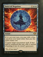 Force of Negation (M/NM) - Modern Horizons - English Magic MTG - In Toploader