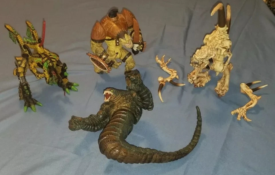 Lote de 4 figuras de acción Mcfarlane Spawn vandalizador, tórax, sansker y plaga Foto 2 de 4