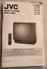 JVC Color Television User's Guide AV-36260/AV-36230/AV-32260/AV-32230/AV-27260