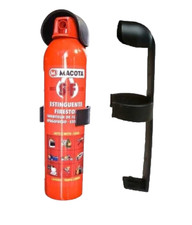 Estintore portatile Macota con supporto auto barca camper camino stufa casa 1Kg.