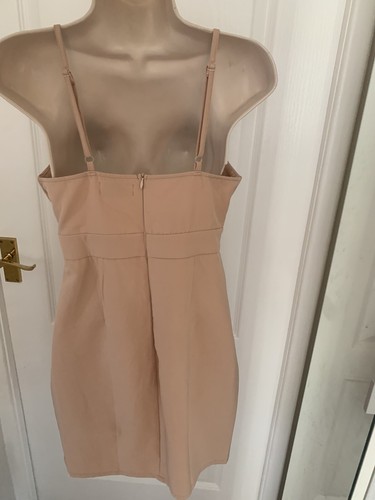 Women’s Nude In The Style Mini stretch Dress Uk 8 - Bild 3 von 5