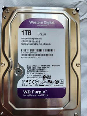 WD ウェスタンデジタル 1TB SC HA500 Western Digital SC HA500 1TB WD PURPLE | eBay