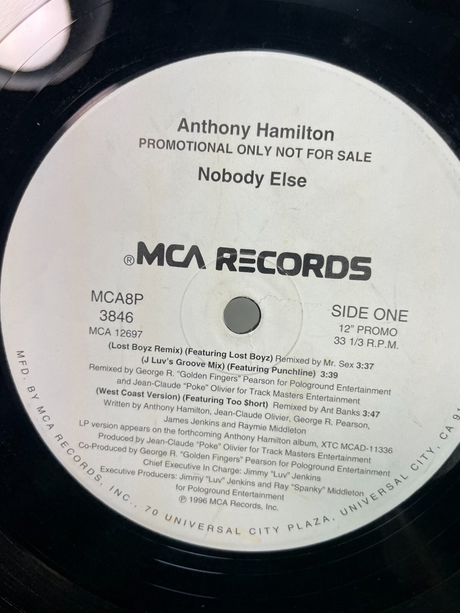 Anthony Hamilton Nobody Else MCA 12