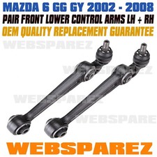 2x Front Suspension Lower Control Arms Left Right Fit for Mazda 6 2002-2008 GG