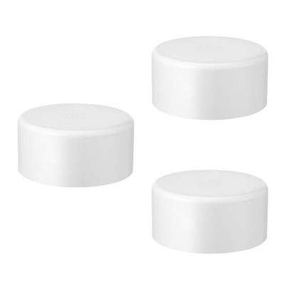  3pcs Rohr Endstopfen -Adapter PVC -Adapterrohr -Anpassungs -Wasserrohr -Rohr
