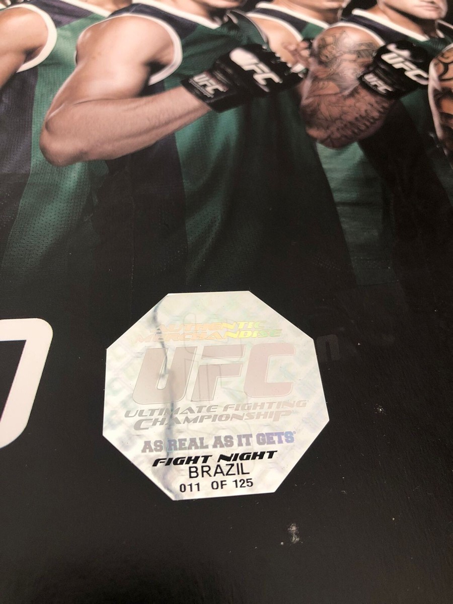 POSTER UFC TUF BRAZIL 3 - MIOCIC VS MALDONADO SIGNED | eBay