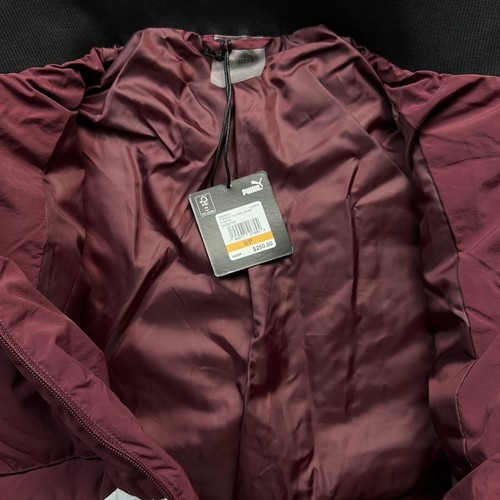 🔥Puma Parquet Quilted Puffer Jacket Burgundy (599940-01) Men's Size Small🔥 - Picture 5 of 6
