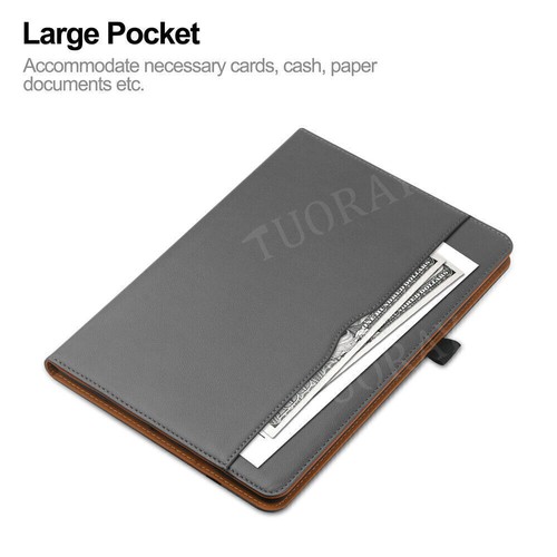 Hülle Für iPad 5/6/7/8/9th 10.2 Pro 11 Air 3 4 5 6 2024 Leder SchutzTasche Cover - Bild 34 von 54