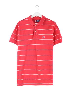 Chaps by Ralph Lauren 00s Striped Polo Rot L Herren