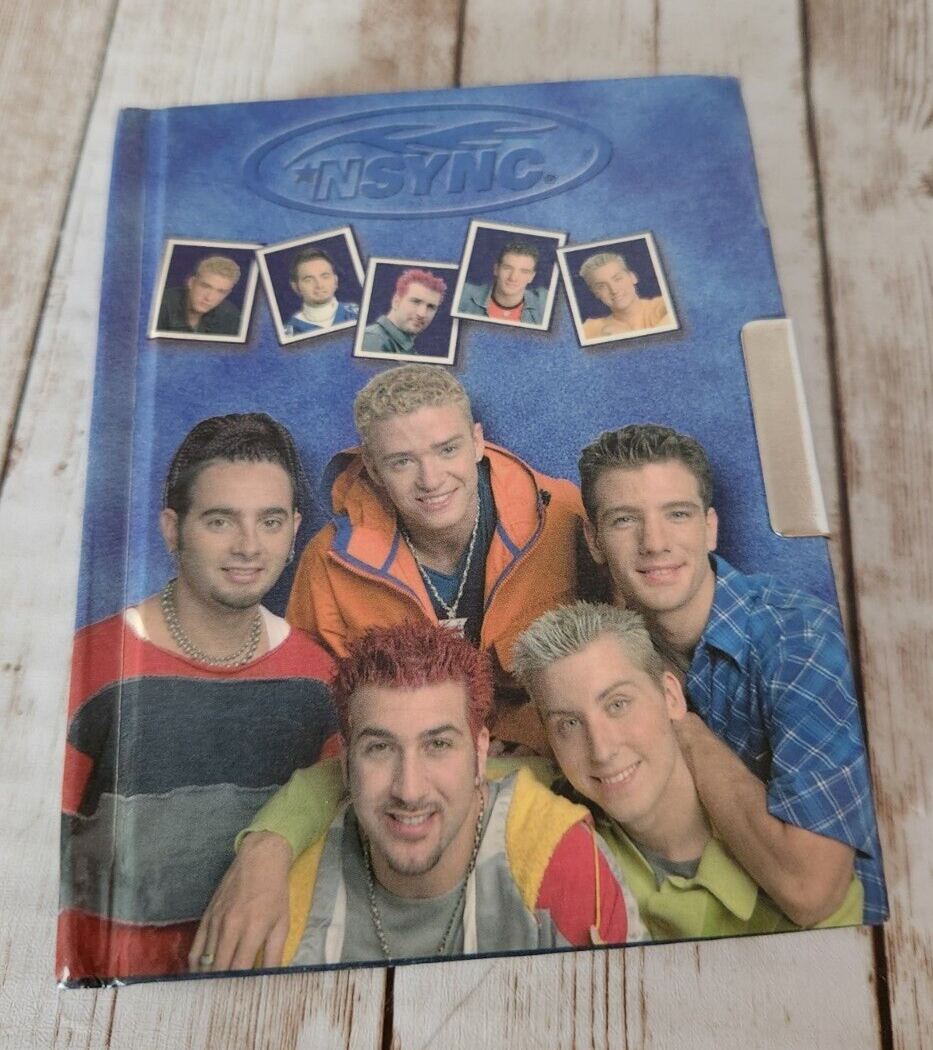 NSYNC Mini Diary NO LOCK Justin Joey Chris JC Chasez Lance Bass | eBay