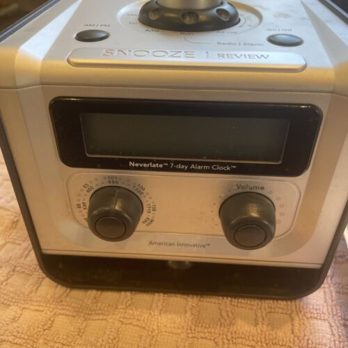 Neverlate By American Innovative 7 Day Alarm Clock - Picture 2 of 7