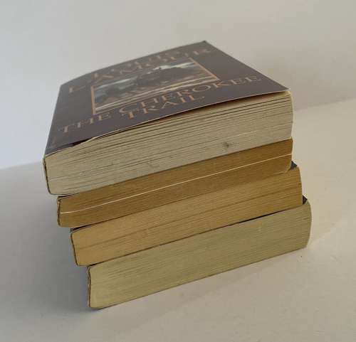 Louis L’Amour LOT 4 PB Books Westerns Cowboys Horses Zane Grey, Max Brand - Picture 11 of 13