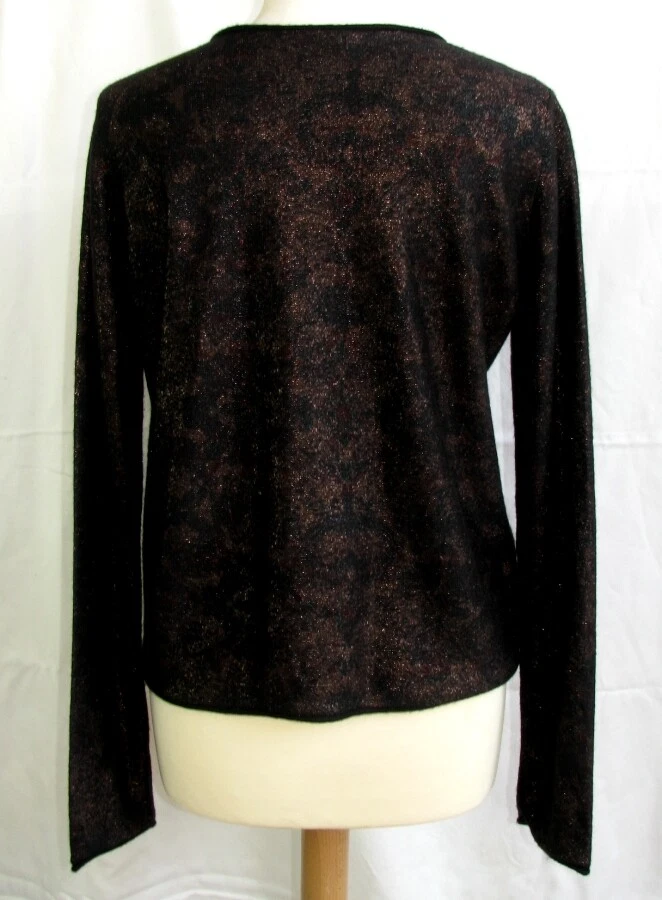 COMPTOIR DES COTONNIERS - Extremidade de colete M.Long preto cobre vermelho T M = 38 - , Muito bom estado, - Imagem 2 de 4