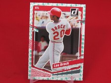 Lou Brock INDEPENDENCE DAY Parallel Diamond Kings 2023 Donruss Baseball